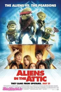 دانلود انیمیشن بیگانگان زیر شیروانی Aliens in the Attic 2009 با دوبله فارسی