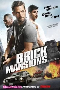 دانلود فیلم مرز ۳۸ Brick Mansions 2014 با دوبله فارسی