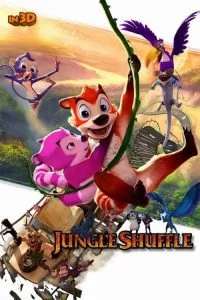 دانلود انیمیشن آشوب در جنگل Jungle Shuffle 2014 با دوبله فارسی