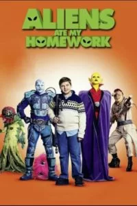 دانلود فیلم آدم فضایی ها مشقامو خوردن Aliens Ate My Homework 2018 با دوبله فارسی