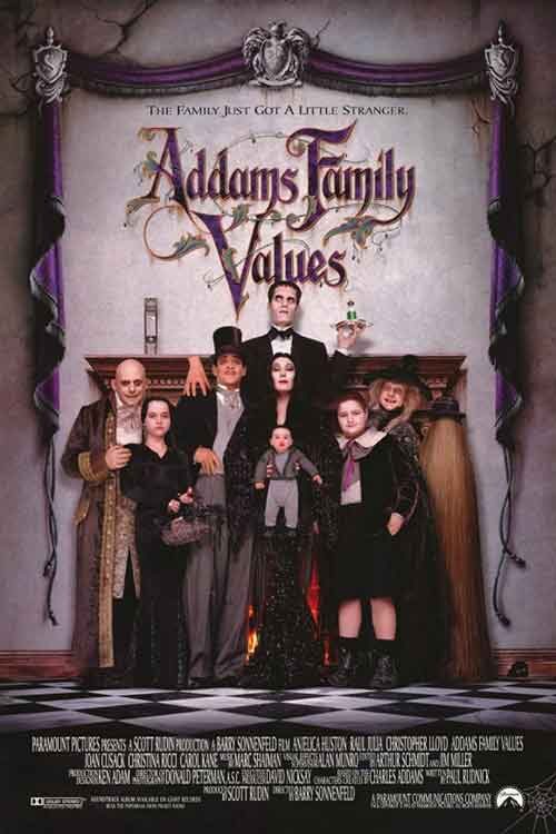 دانلود فیلم ارزش های خانواده آدامز Addams Family Values 1993 زیرنویس فارسی