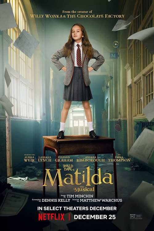 دانلود فیلم ماتیلدا Roald Dahls Matilda the Musical 2022 دوبله فارسی