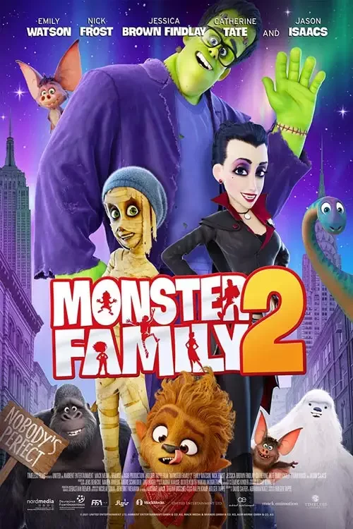 دانلود انیمیشن خانواده هیولاها 2 Monster Family 2 2021 زیرنویس فارسی چسبیده