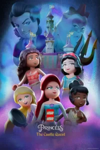 دانلود انیمیشن پرنسس های لگویی دیزنی ماجراجویی در قلعه LEGO Disney Princess The Castle Quest 2023 دوبله فارسی