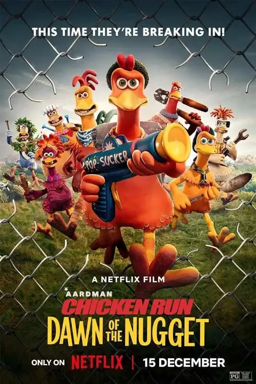 دانلود انیمیشن فرار مرغی ظهور ناگت Chicken Run Dawn of the Nugget 2023 زیرنویس فارسی چسبیده