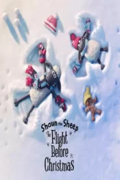 دانلود انیمیشن بره ناقلا پرواز قبل از کریسمس Shaun the Sheep The Flight Before Christmas 2021 زیرنویس فارسی چسبیده