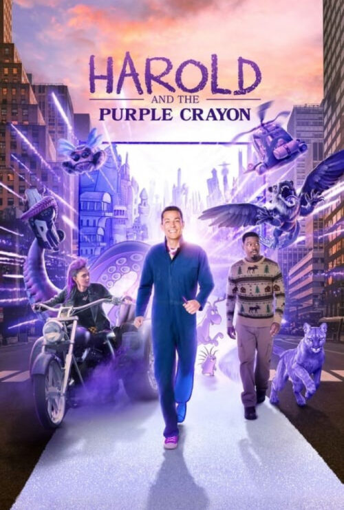 دانلود فیلم هارولد و مداد رنگی بنفش Harold and the Purple Crayon 2024 دوبله فارسی